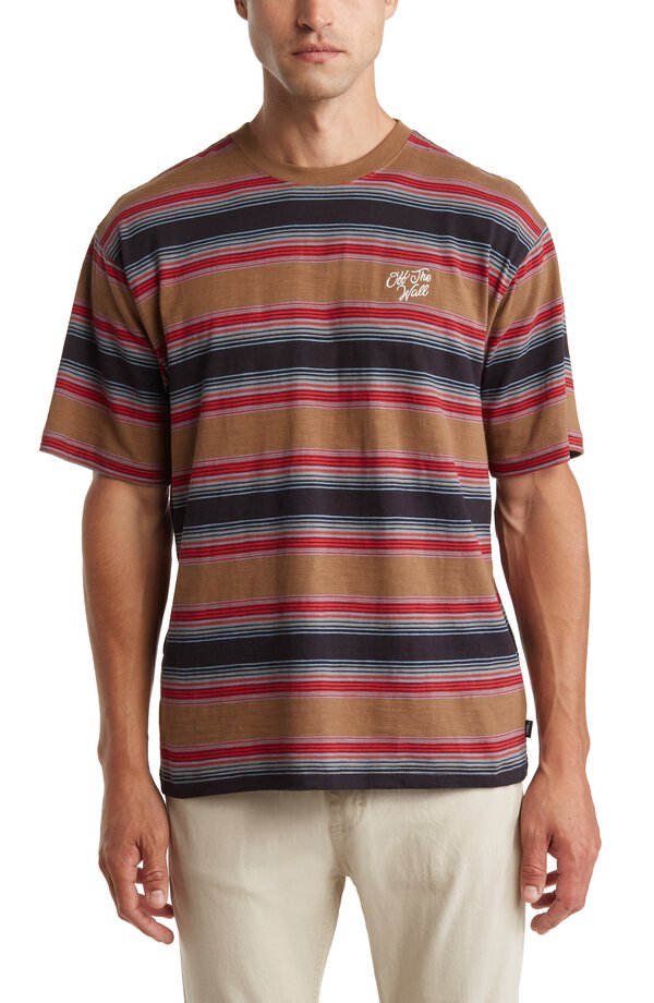 Mirada Multistripe SS Sepia/ Black
