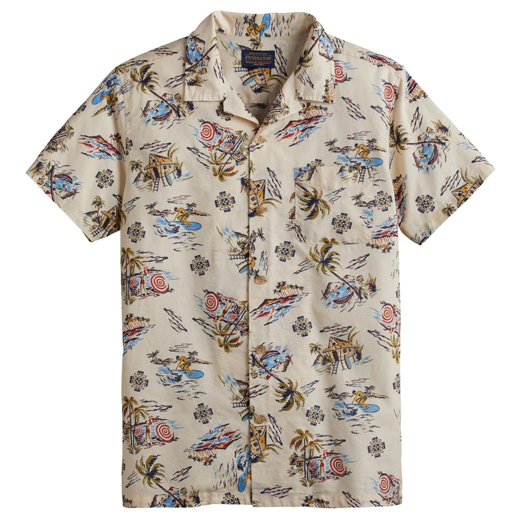 Aloha Shirt Sand Palms