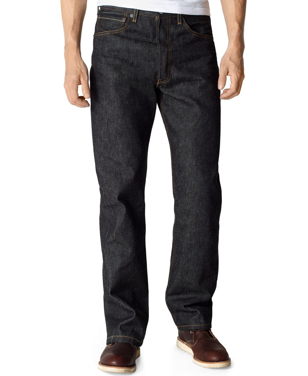 501 Original Shrink-to-Fit Jeans Black Rigid