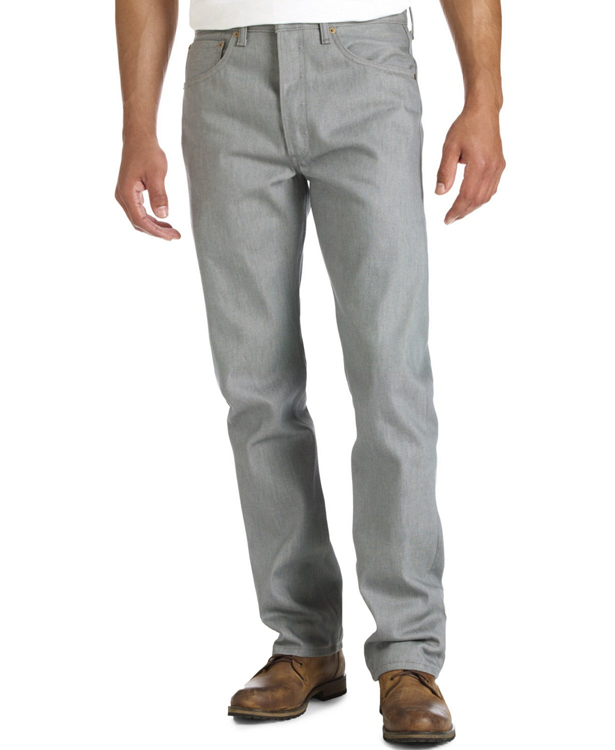 501 Original Shrink-to-Fit Jeans Silver Rigid
