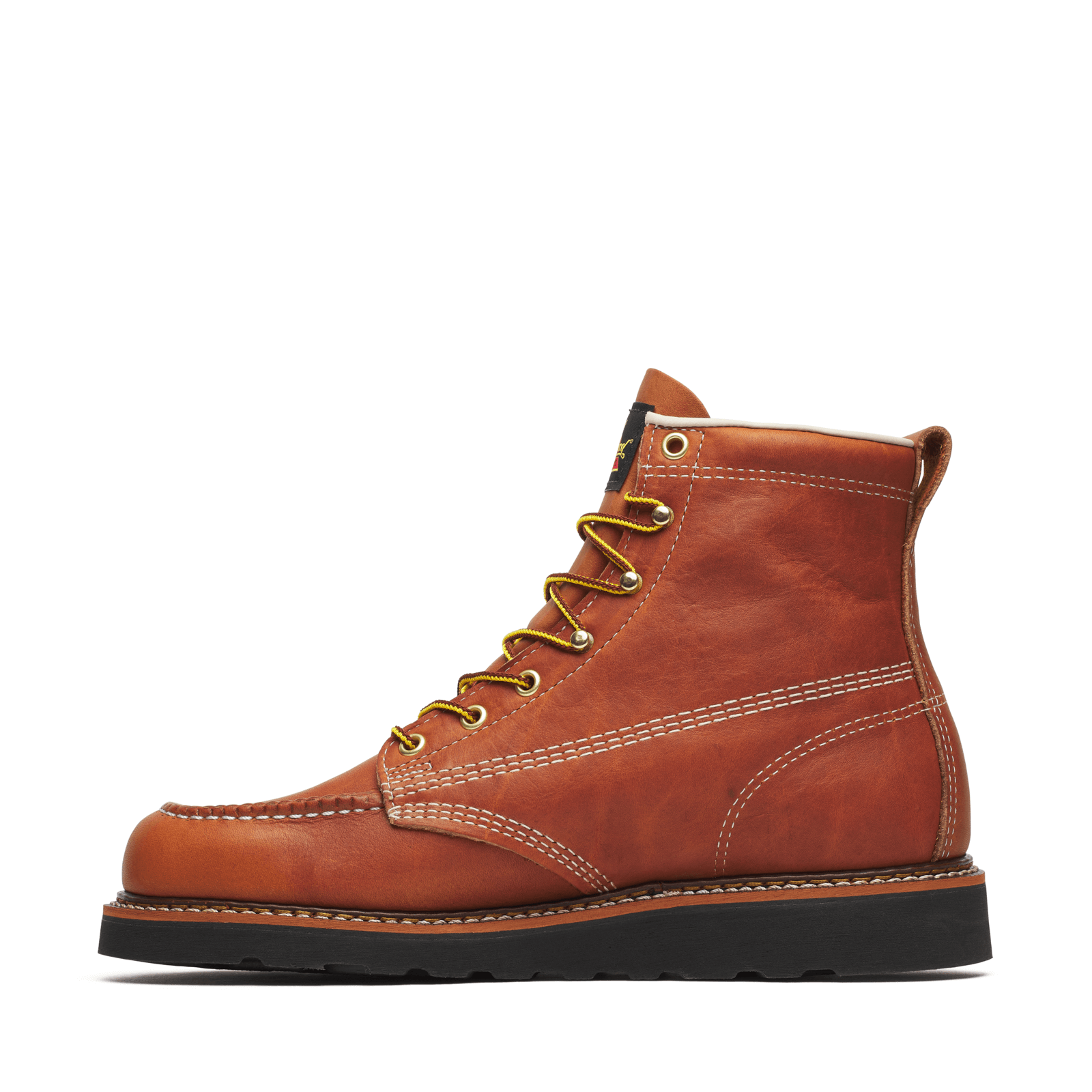 6" Tobacco Black Wedge Moc Toe Boot 814-4188