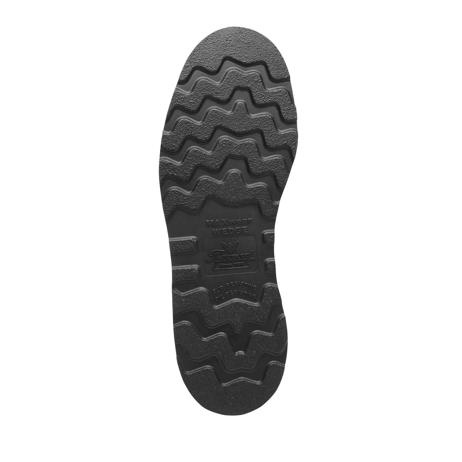 6" Black Walnut Black Wedge Moc Toe Boot 814-4266