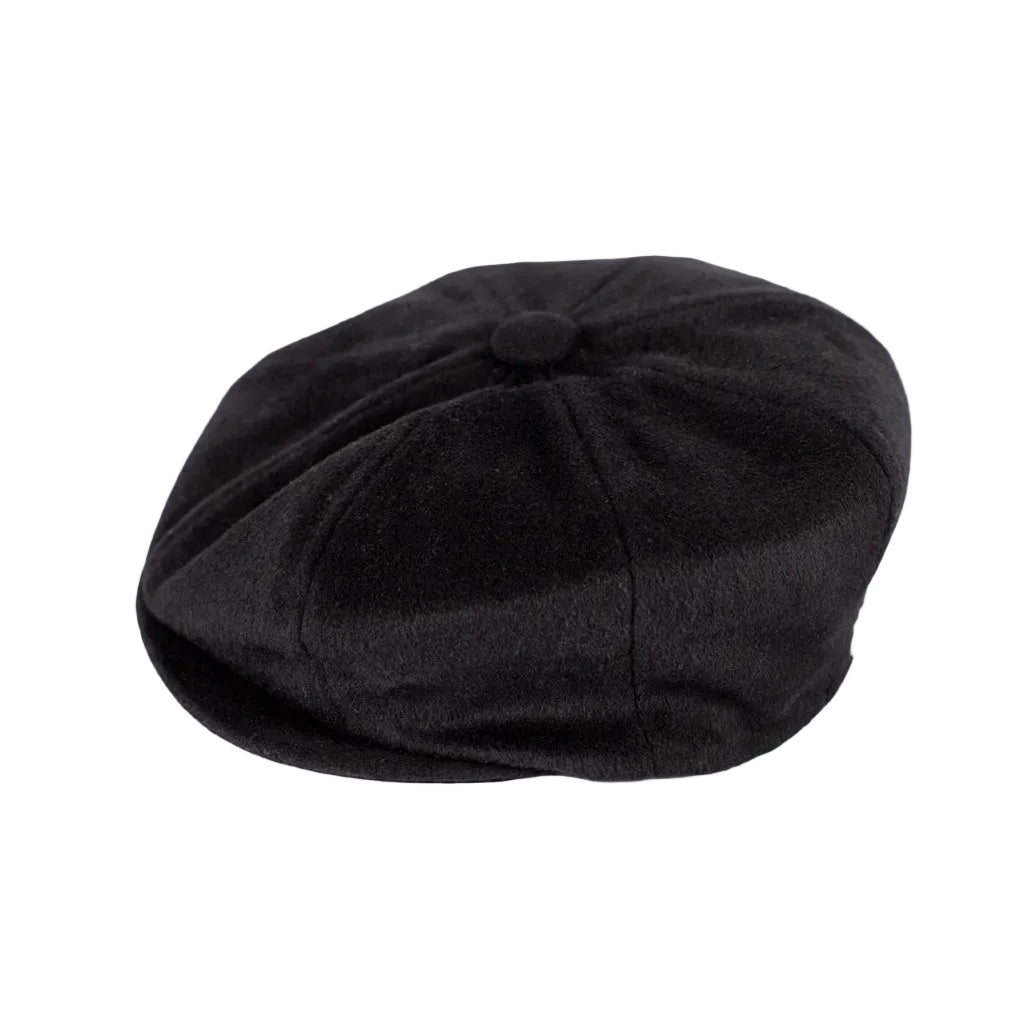 Big Apple Velvet Cap - Black