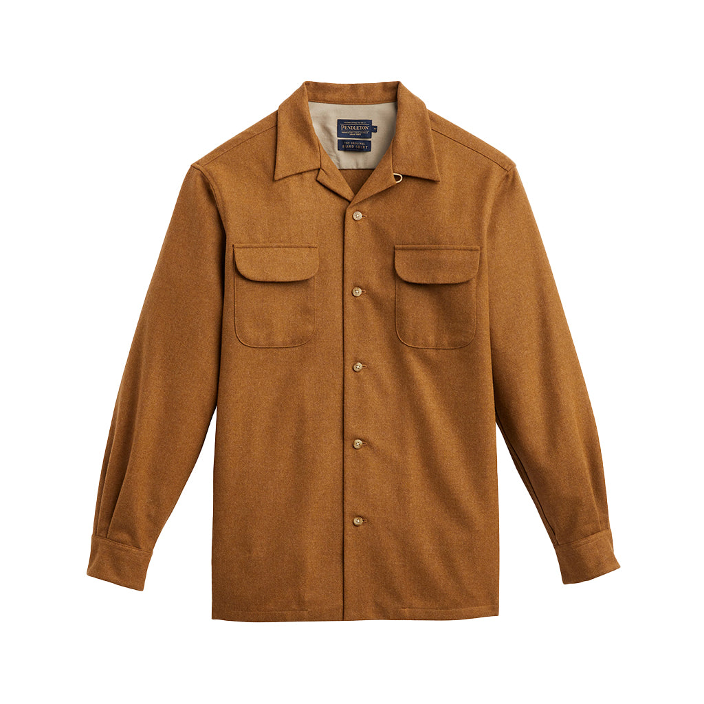Board Shirt Camel Mix Solid Spring 24'