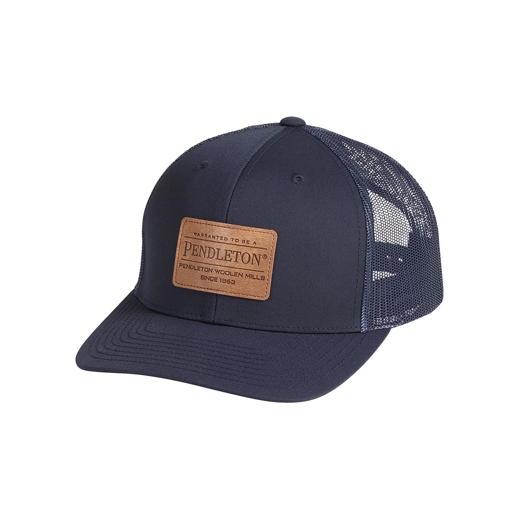 Burnished Patch Trucker Navy