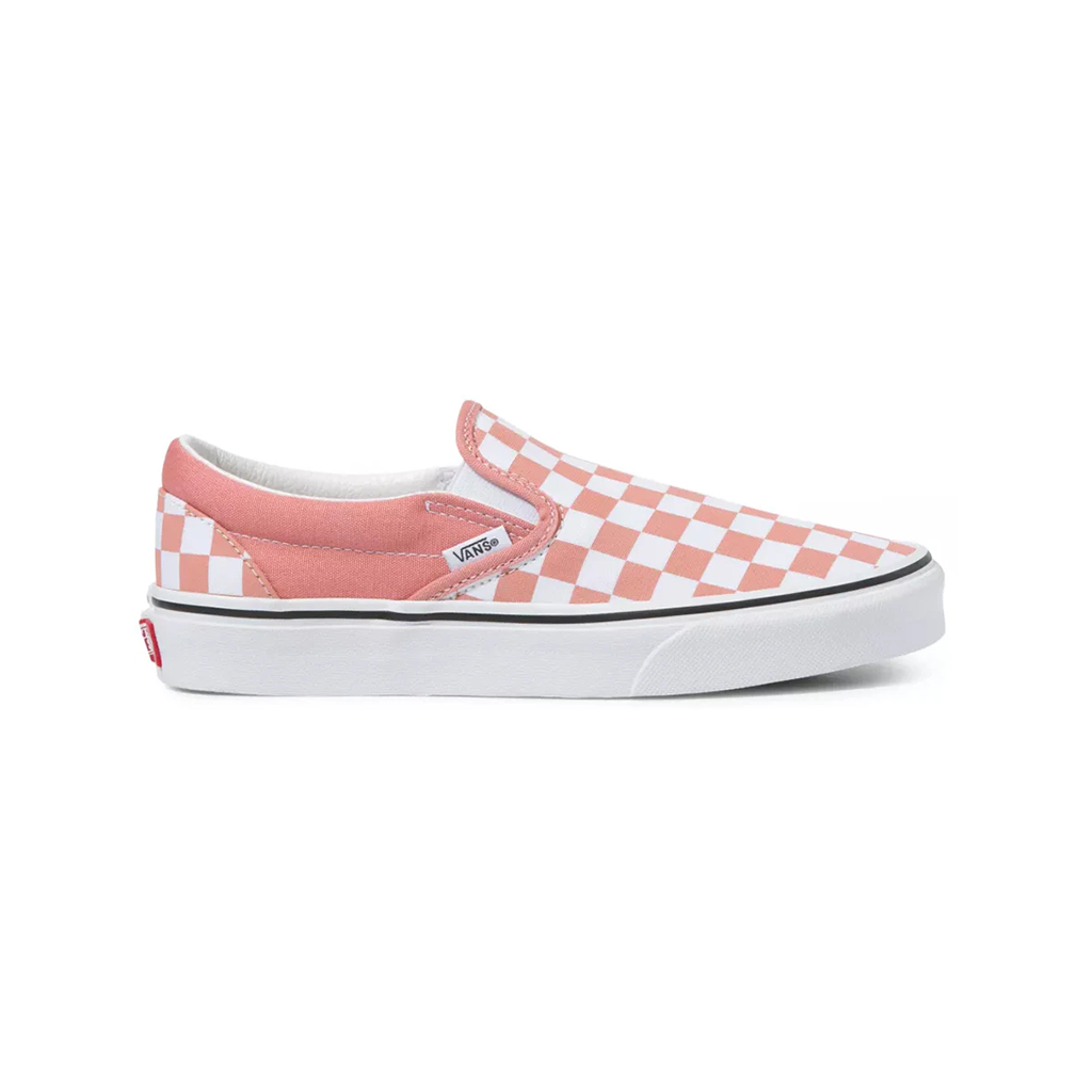 Classic Slip On Checkerboard Rosette/True White
