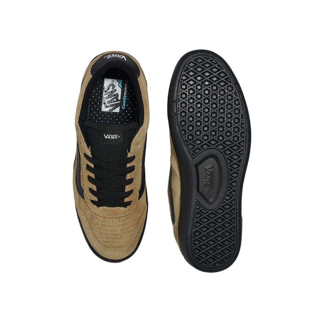 Vans sneaker shown from multiple angles on a white background