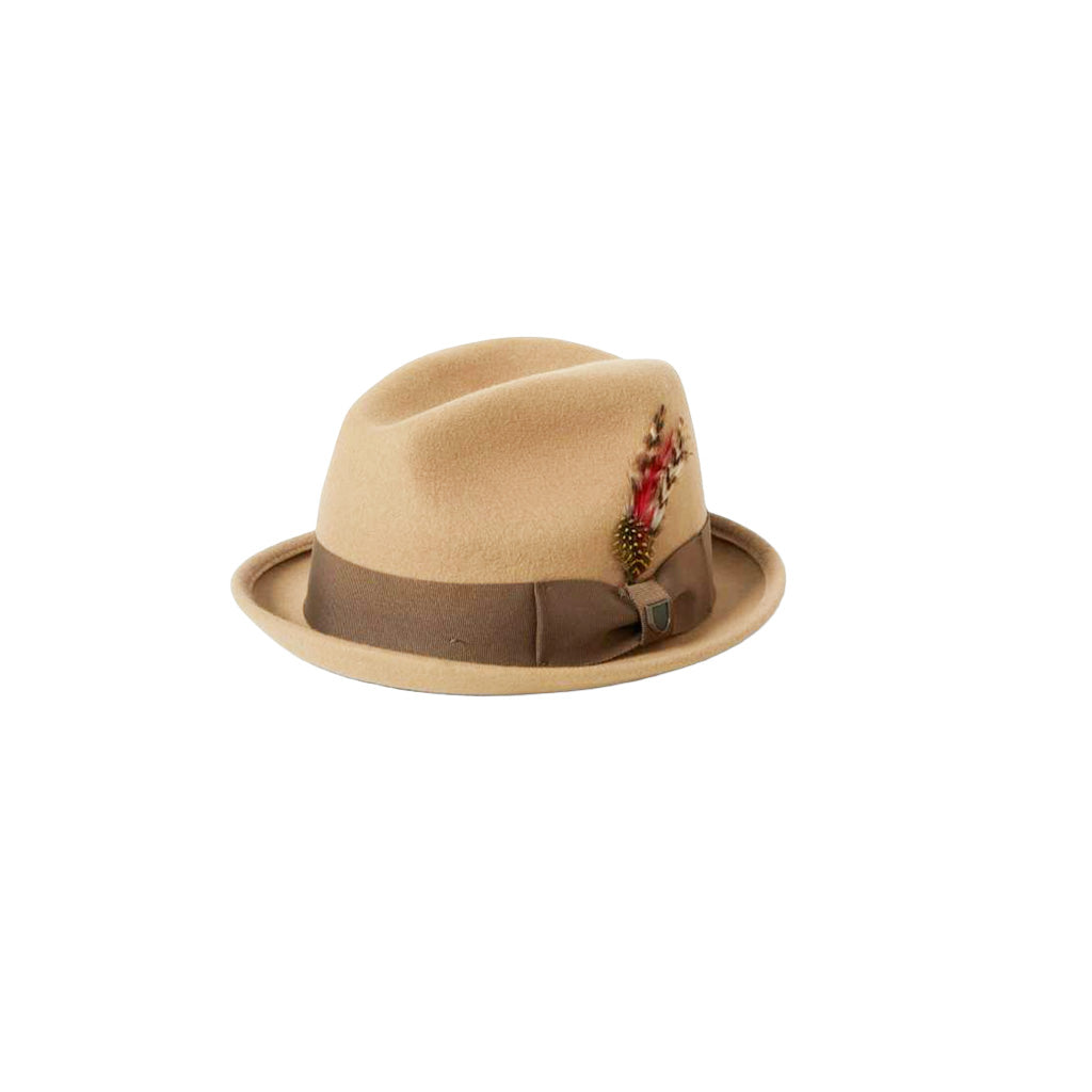 Gain Fedora Sand/Antique Brass