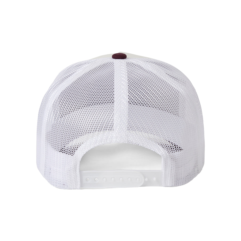 Genuine Quality Trucker Off White/Port