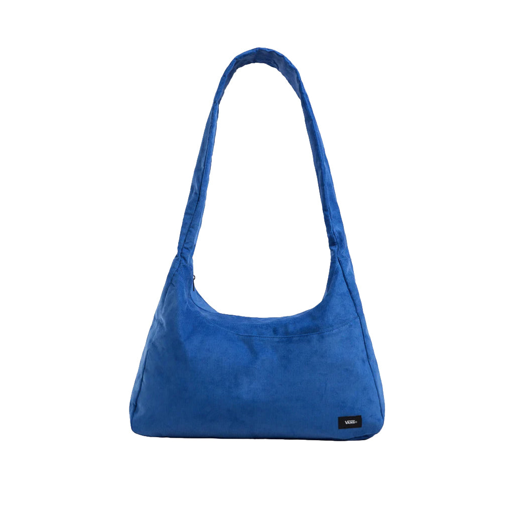 Blue handbag on a white background