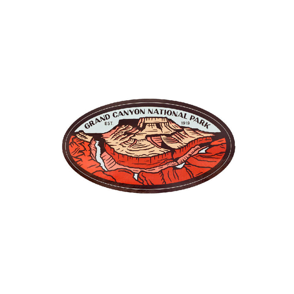Grand Canyon National Park logo on a white background