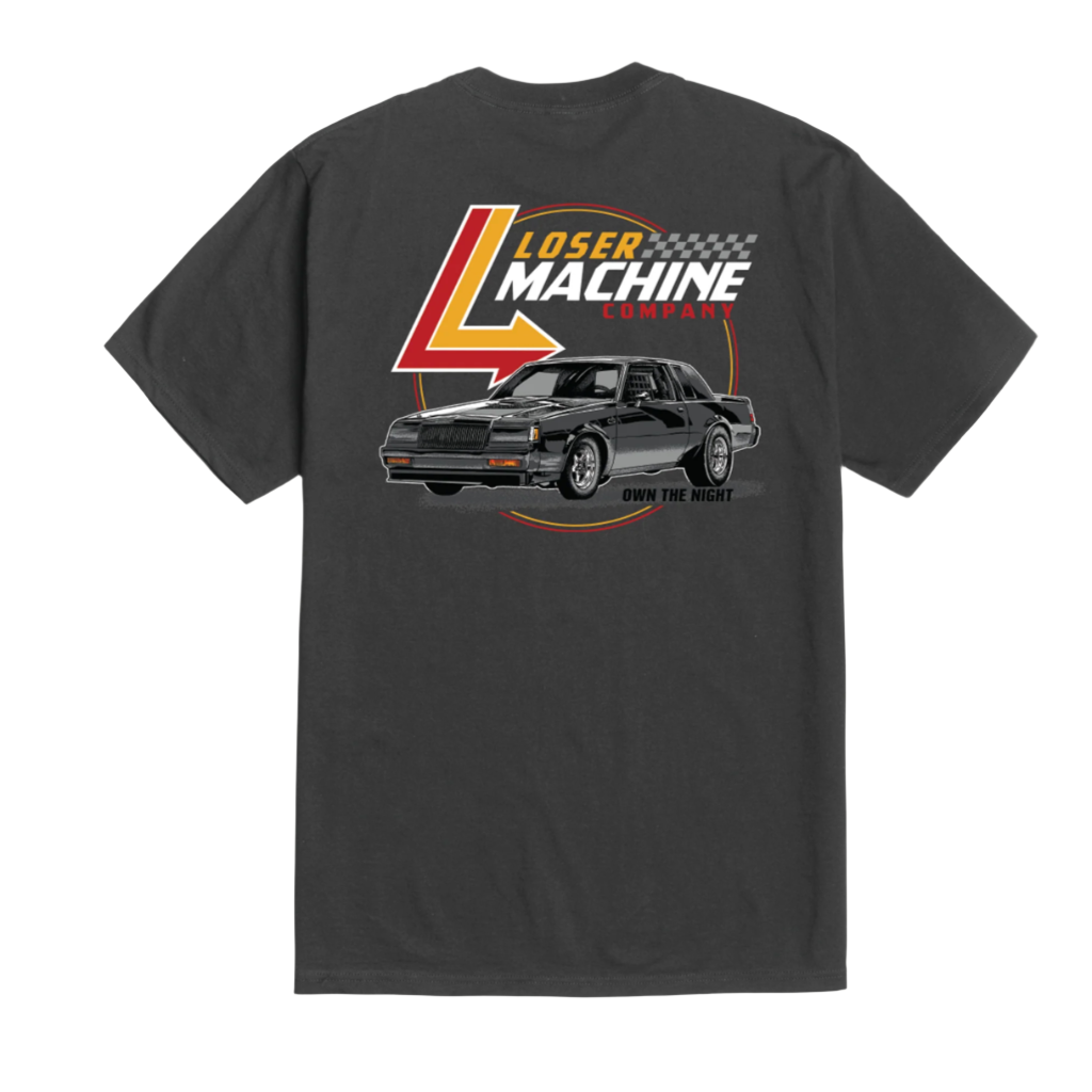 Grand Machine Tee Dusty Black