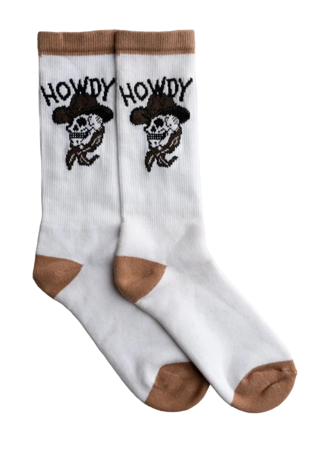 Howdy Socks Beige