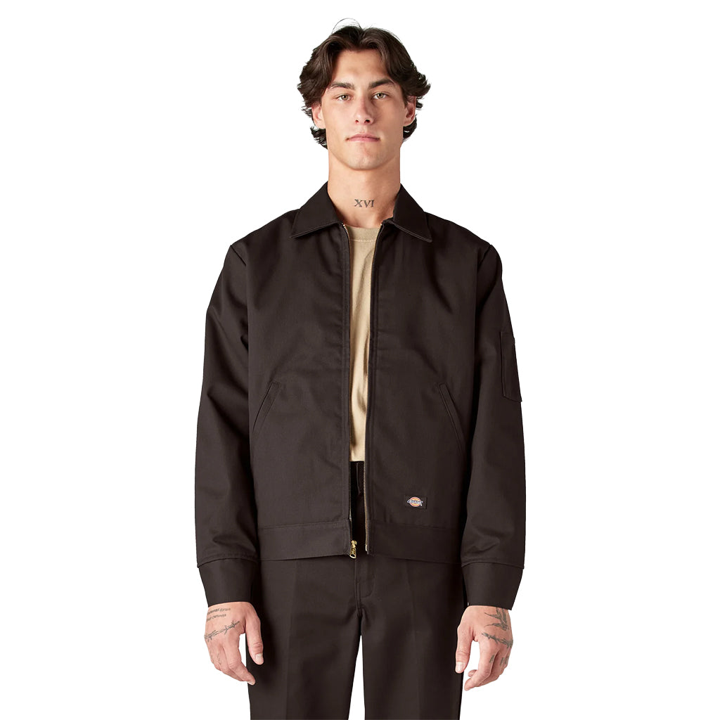 Dickies | Insulated Eisenhower Jacket Dark Brown | Jackets