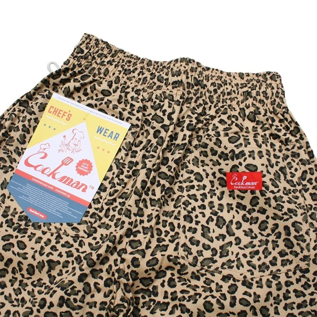 Leopard Chef Shorts