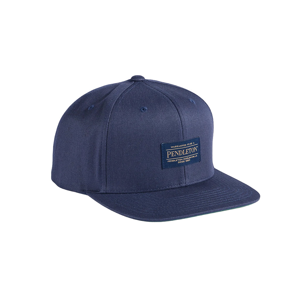 Navy blue cap with Pendleton logo on a white background