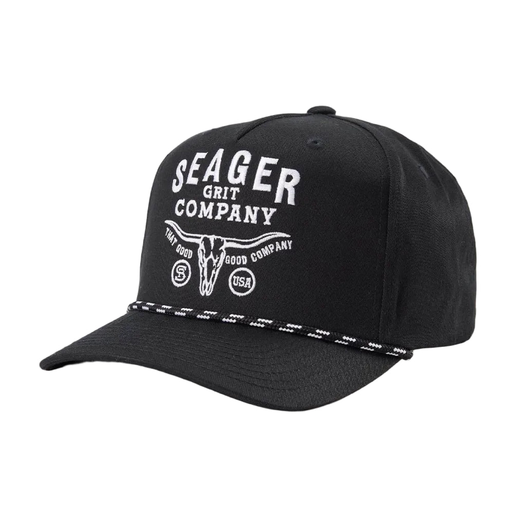 Longhorn Snapback Black