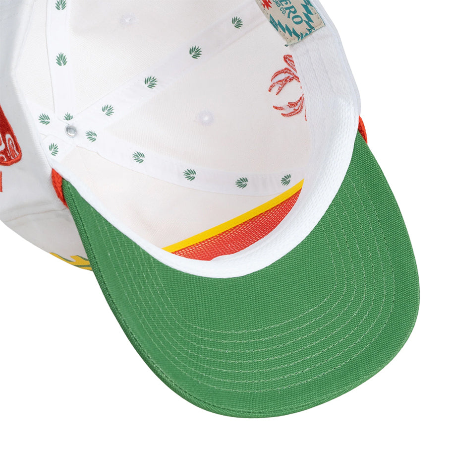 Lucha Libre Hat White