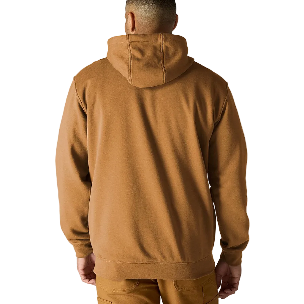 Midweight Logo Sleeve Graphic Sweatshirt Brown