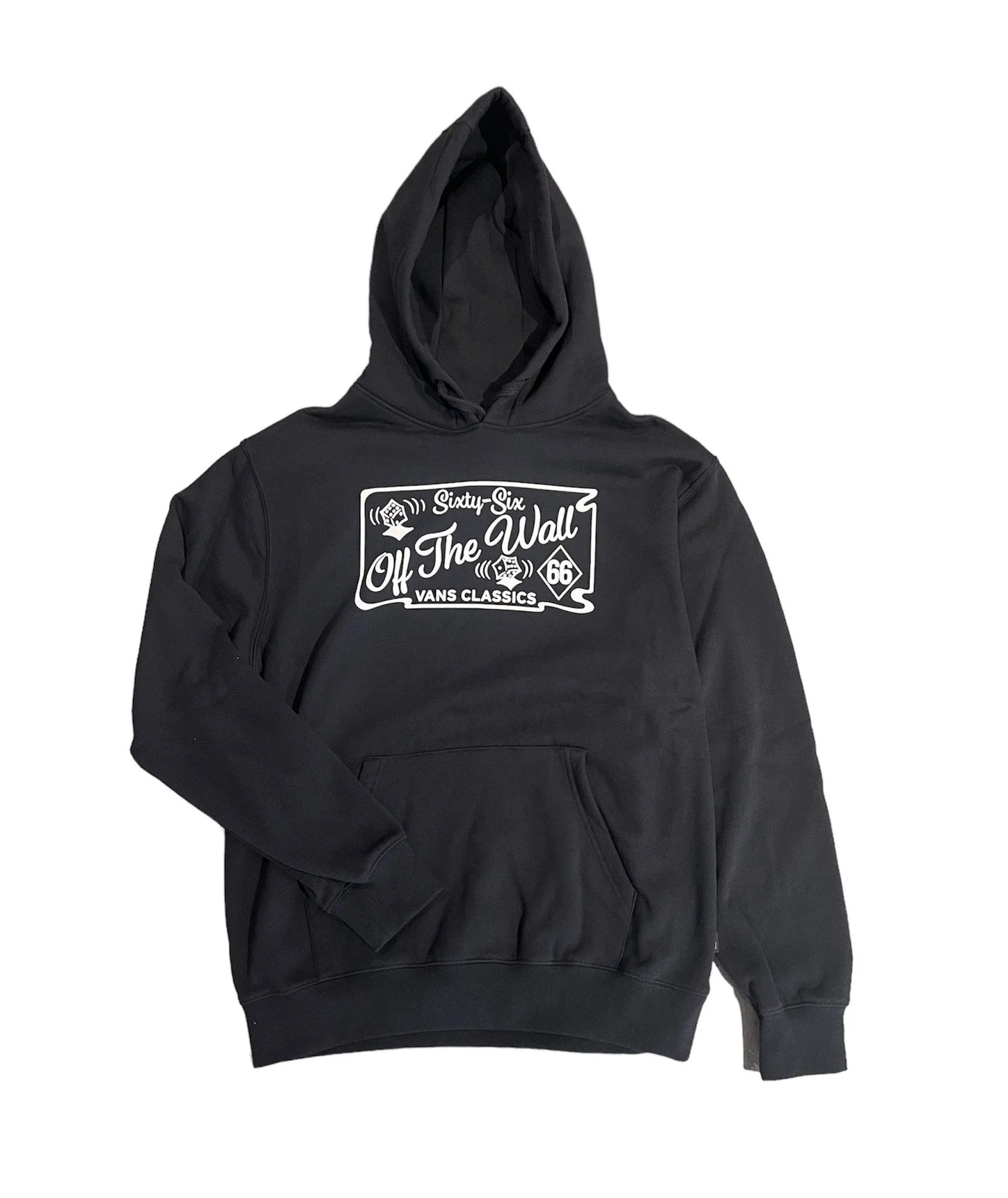 Diced Pullover Hoodie Black