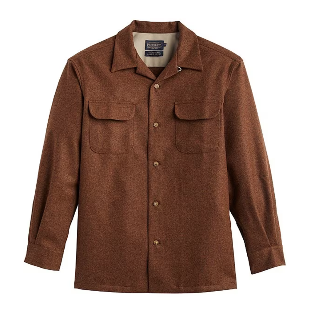 Pendleton | Board Shirt Rust Solid Fall 23' | Button Down Pendleton | Board Shirt Rust Solid Fall 23' | Button Down