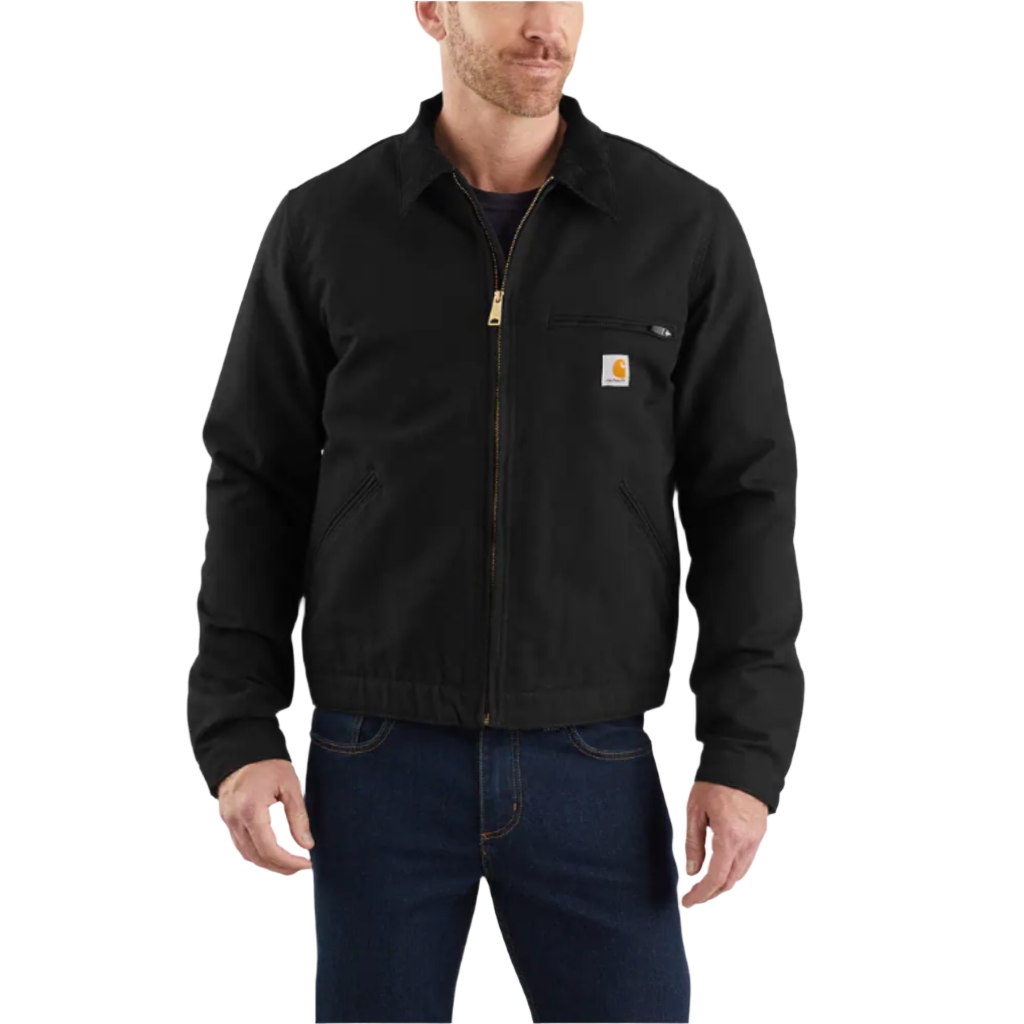 Duck Blanket-Lined Detroit Jacket Black