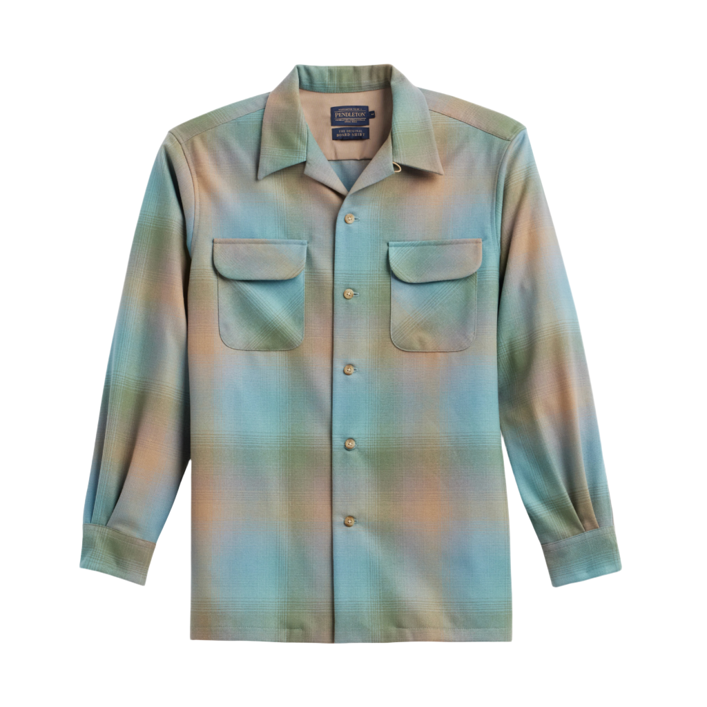 Pendleton | Board Shirt Green/Tan Ombre 25' | Shirt – Gunthers Pendleton | Board Shirt Green/Tan Ombre 25' | Shirt – Gunthers