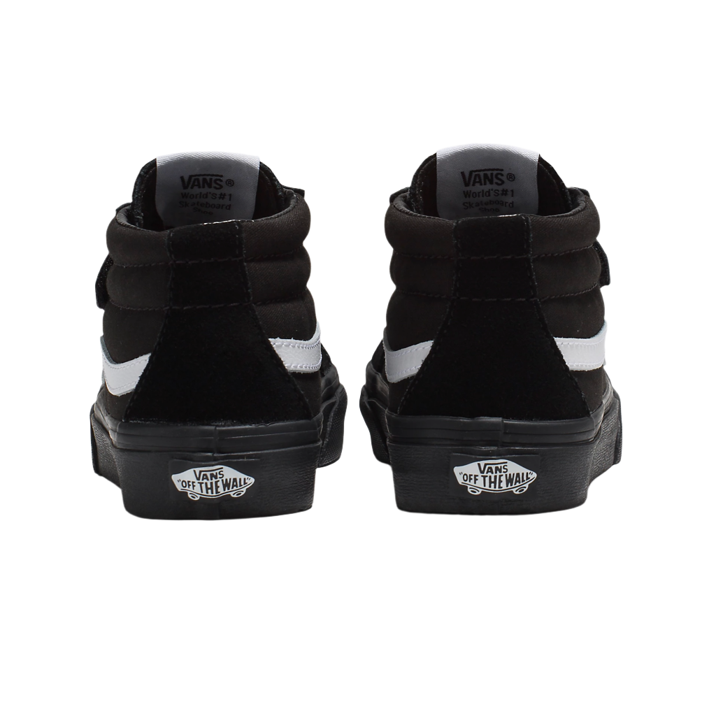 Kids SK8-Mid Reissue V Canvas & Suede Black/Black