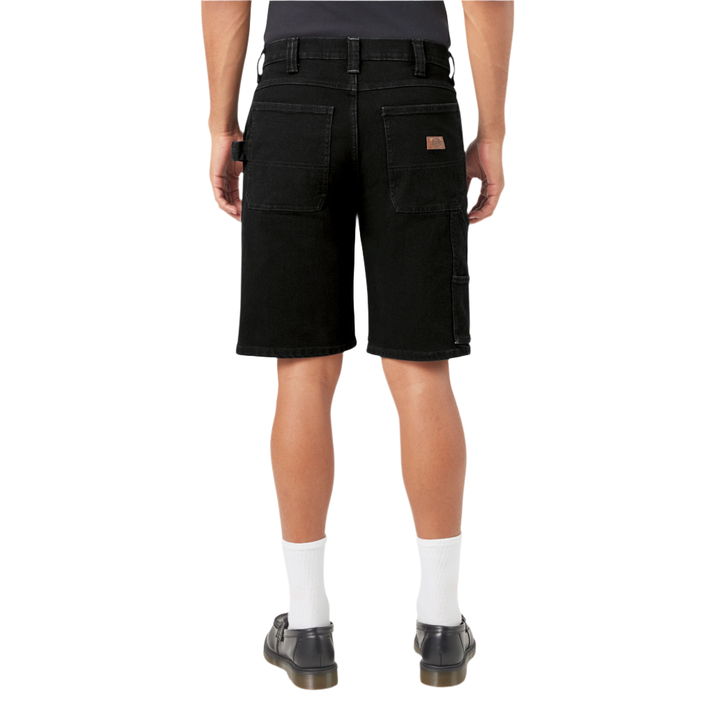 Denim Utility Shorts 11" Black Denim