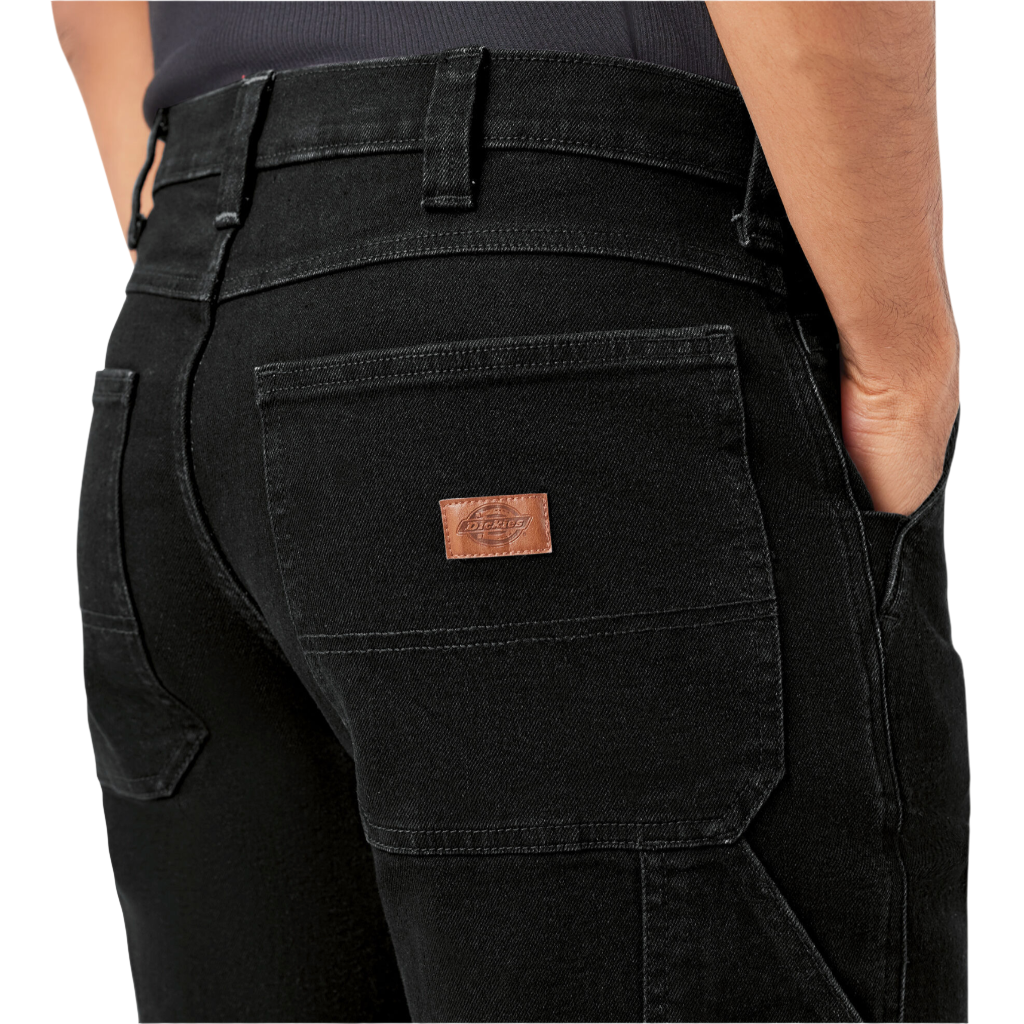 Denim Utility Shorts 11" Black Denim