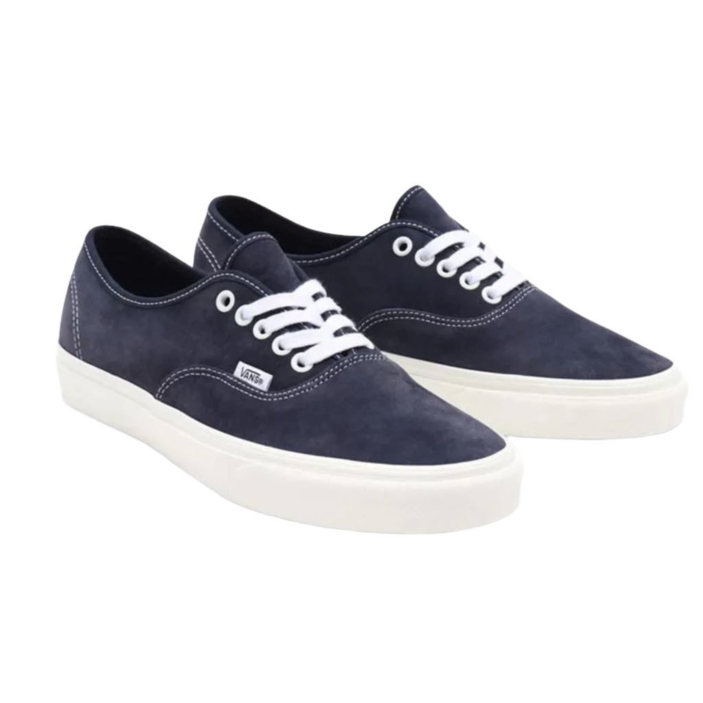 Vans Authentic Pig Suede Blue Shoe – Gunthers Supply And Goods