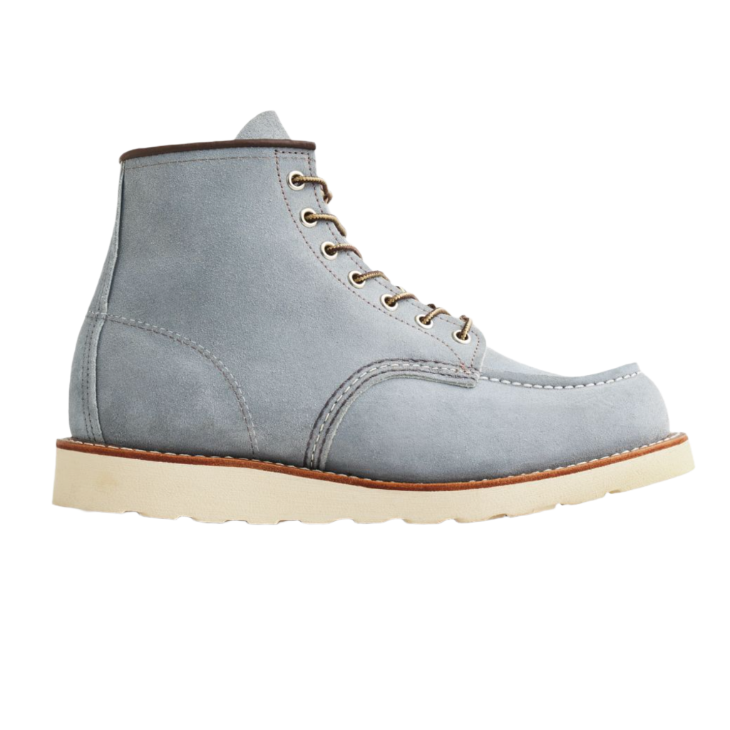 Classic Moc 8800 Dusty Blue Abilene Leather