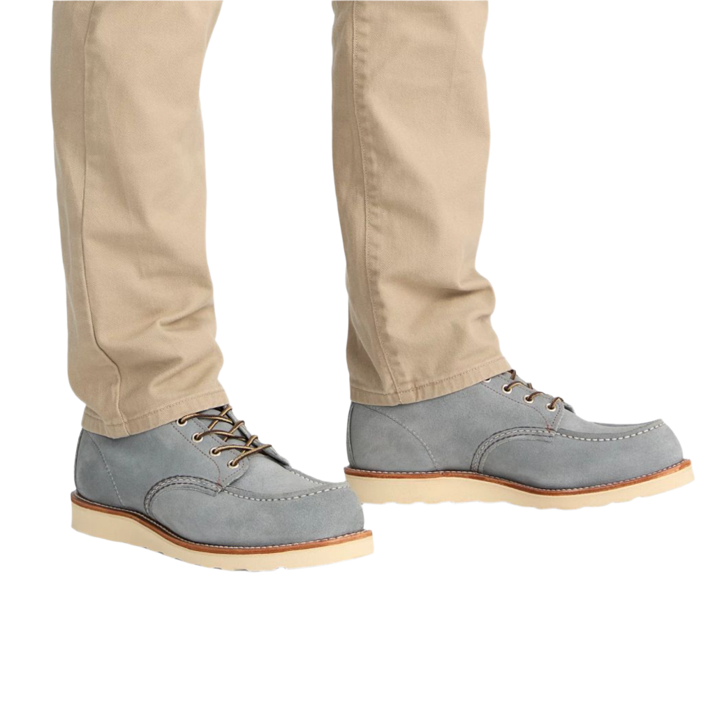 Classic Moc 8800 Dusty Blue Abilene Leather
