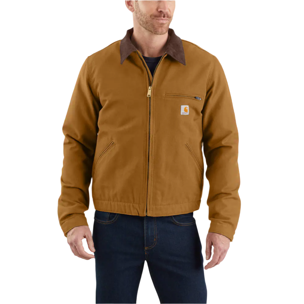 Duck Blanket-Lined Detroit Jacket Brown