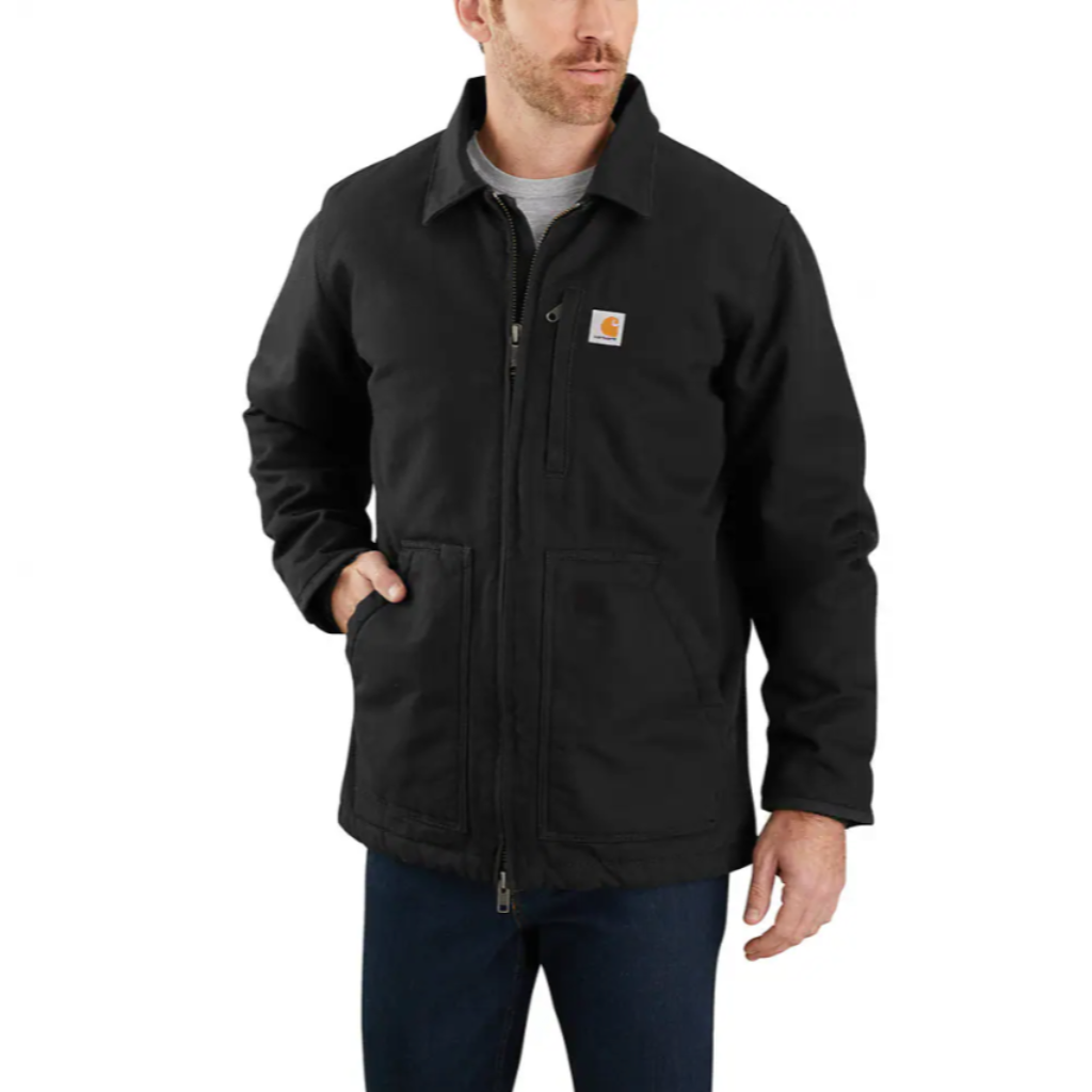 Sherpa Lined Field Jacket Black