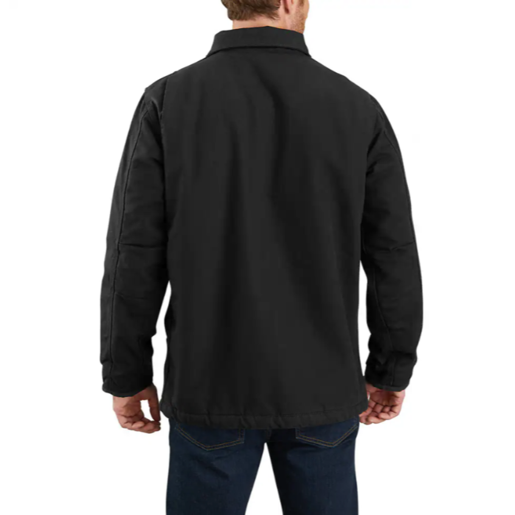 Sherpa Lined Field Jacket Black