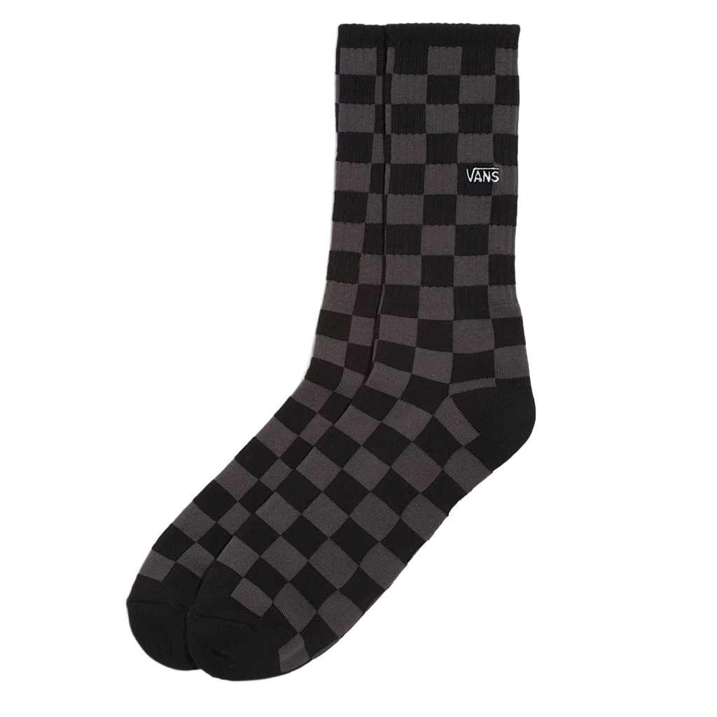 Classic Crew Checkboard Socks Black/Charcoal
