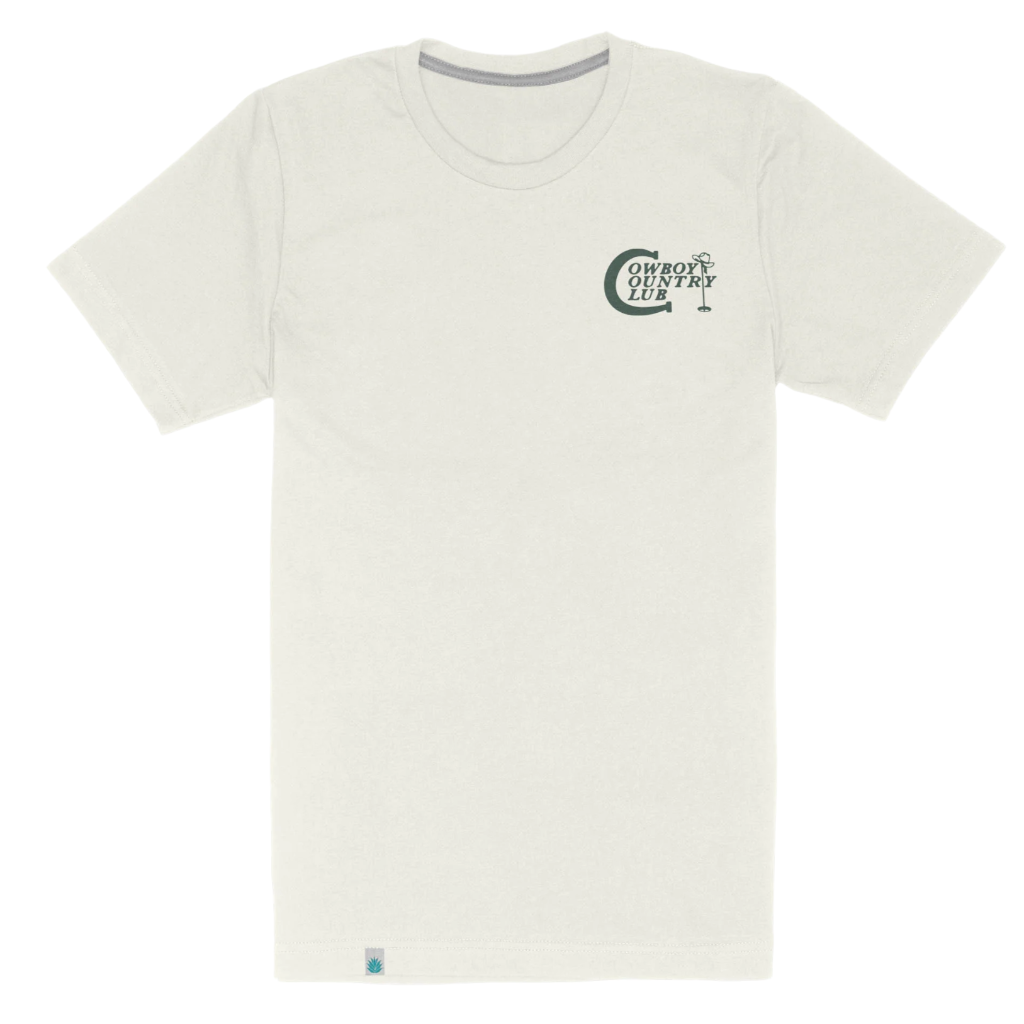 Cowboy Country Club Tee Vintage White