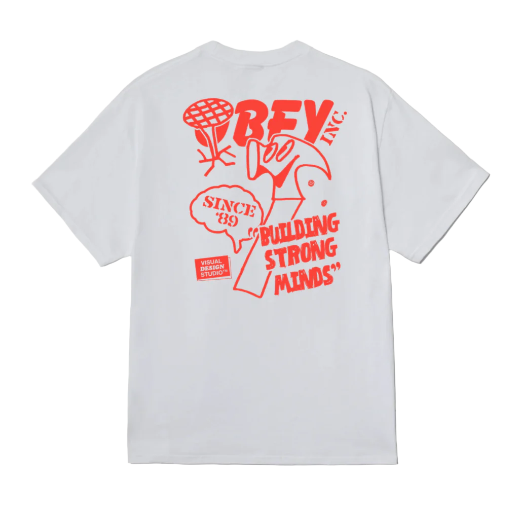 Building Strong Minds Tee White