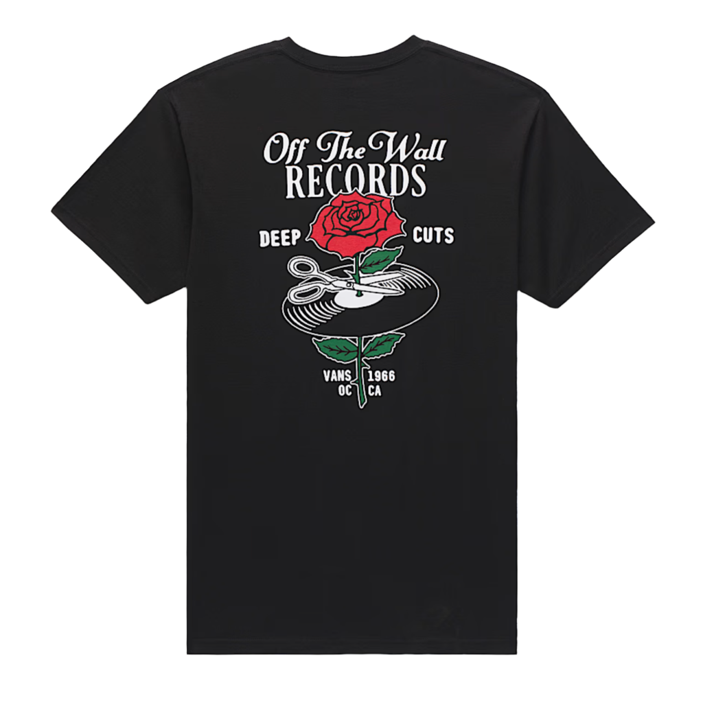 Deep Cut SS Tee Black
