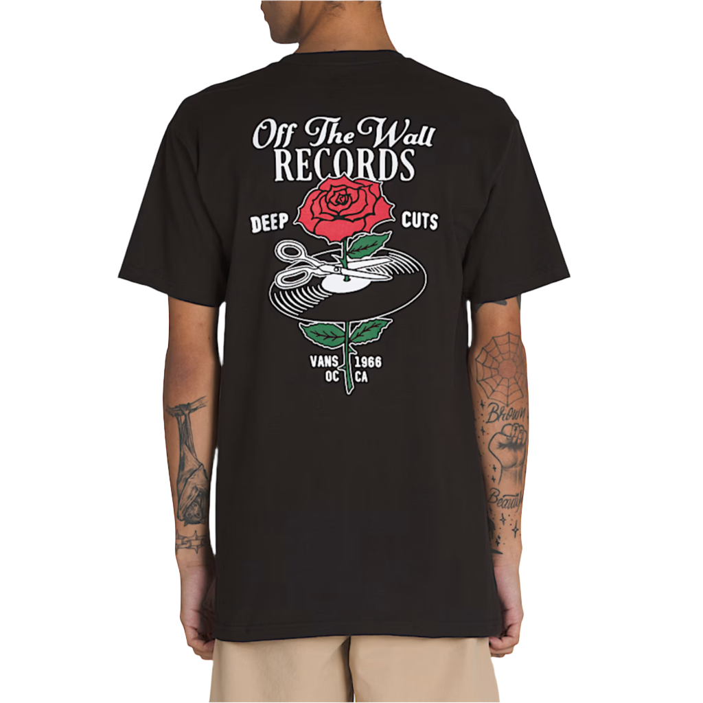 Deep Cut SS Tee Black