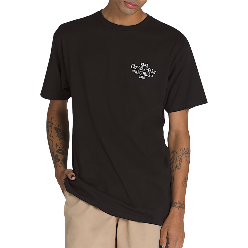 Deep Cut SS Tee Black