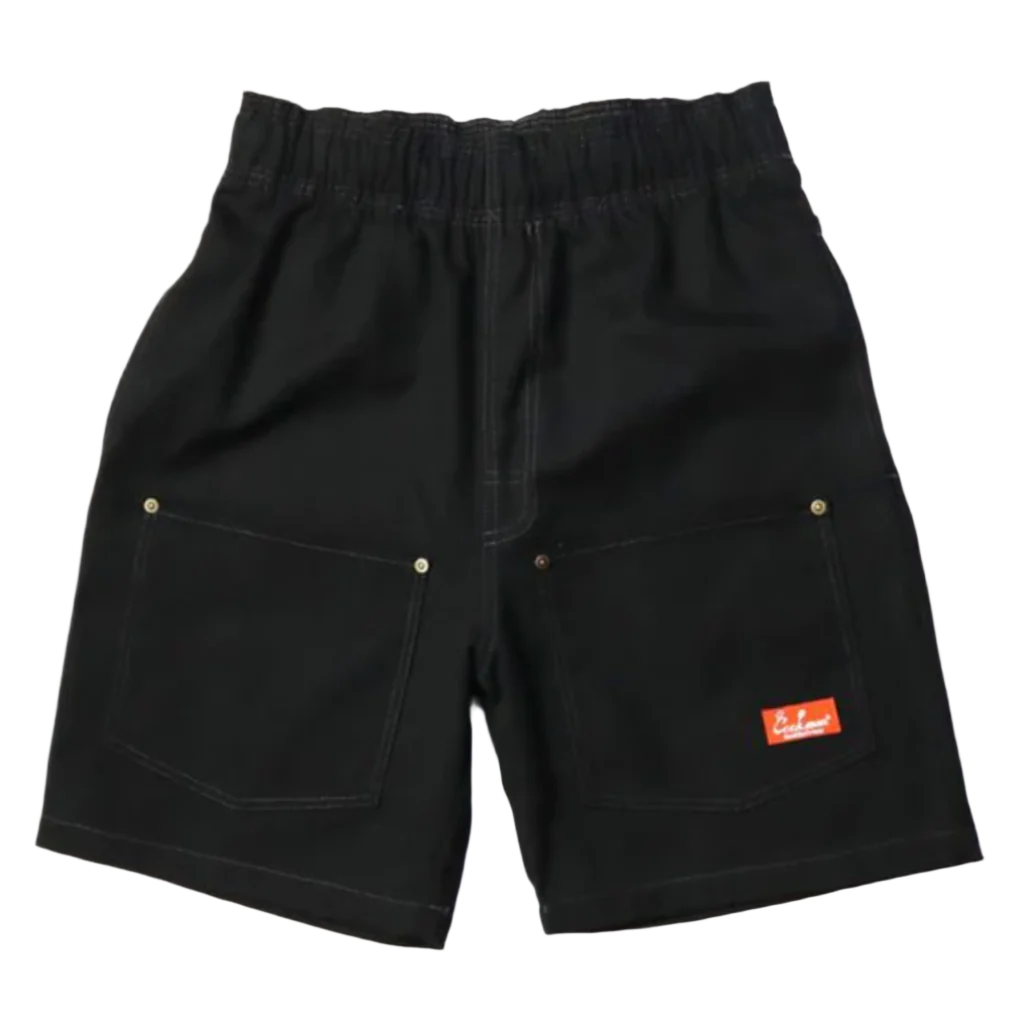 Chef Shorts Front Pocket Black