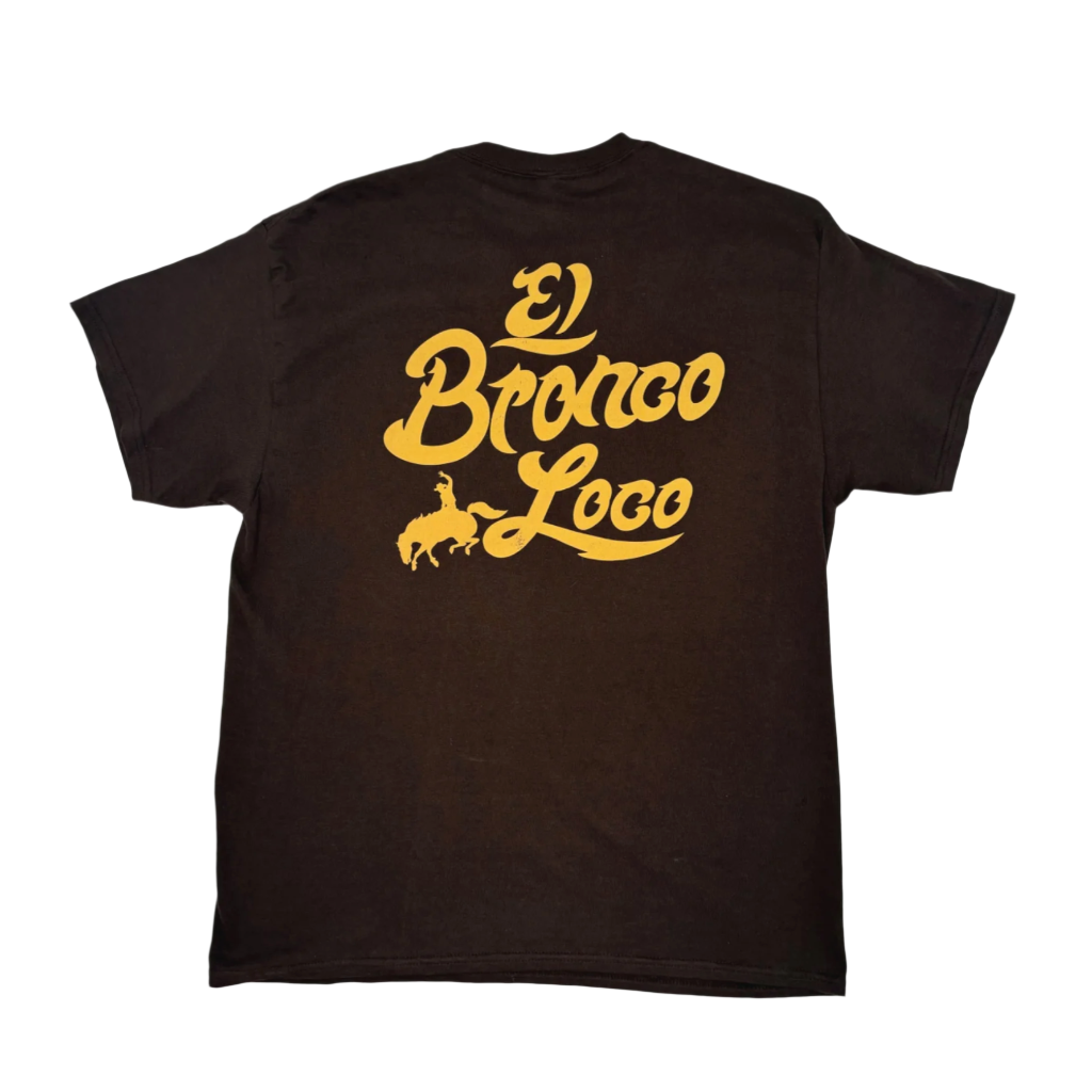 El Bronco Loco Tee dark Chocolate