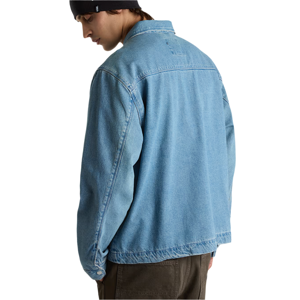 McAvoy Denim Station Jacket Stonewash Blue