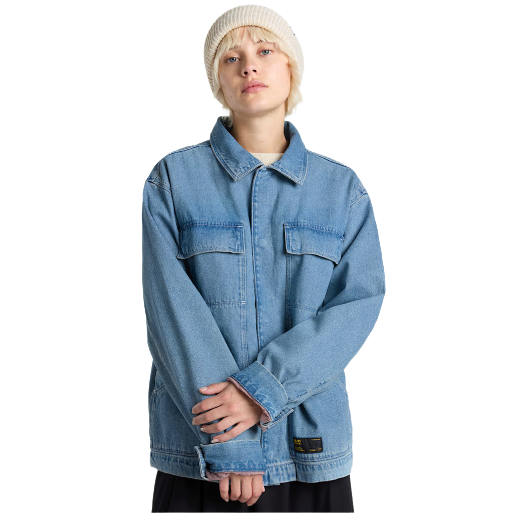 McAvoy Denim Station Jacket Stonewash Blue
