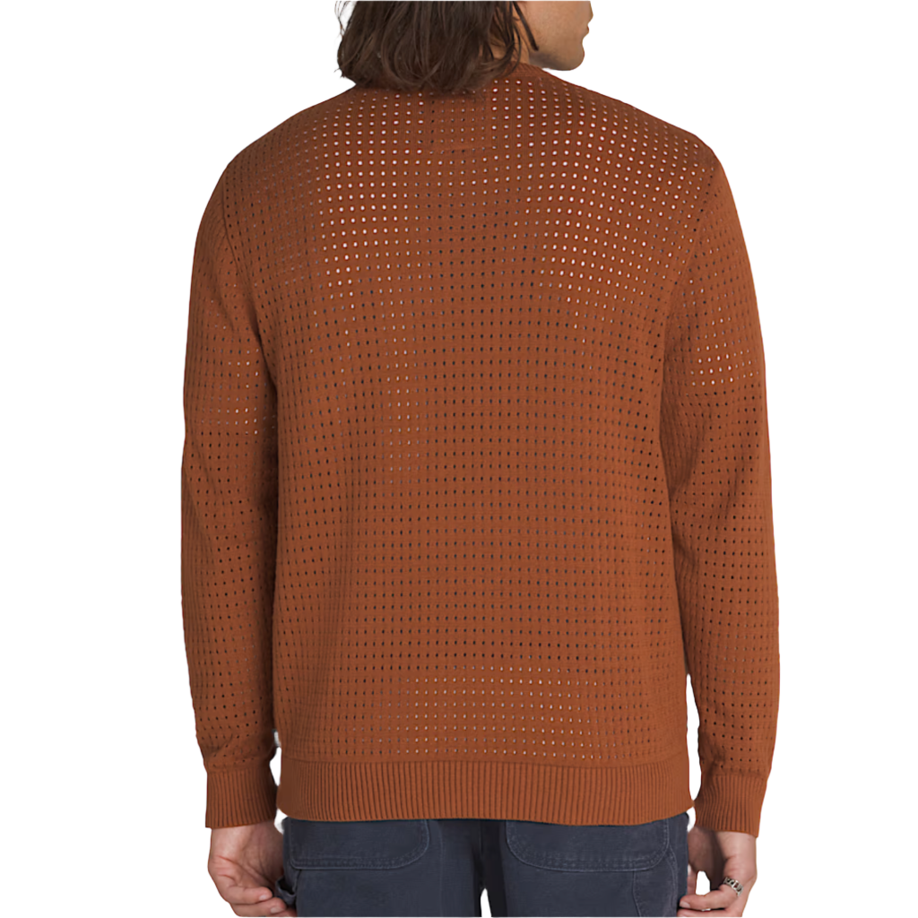 Griffin Pointelle Cardigan Tortoise Shell