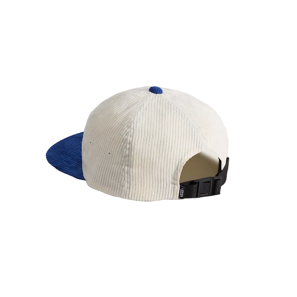 Wavy Script Jockey Hat True Blue