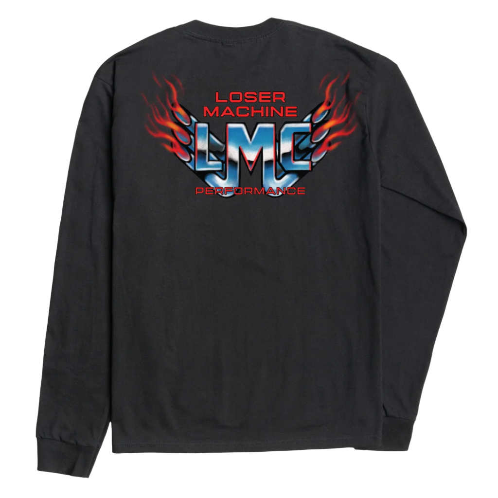 Hot Exhaust L/S Tee Black