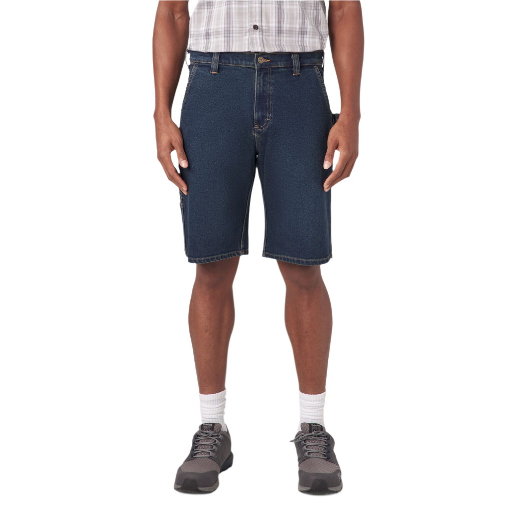 Denim Utility Shorts 11" Dark Denim Wash